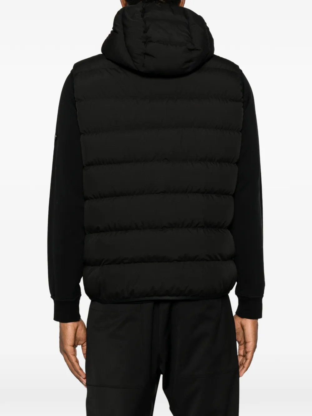 Moncler Arinella gewatteerde gilet Zwart