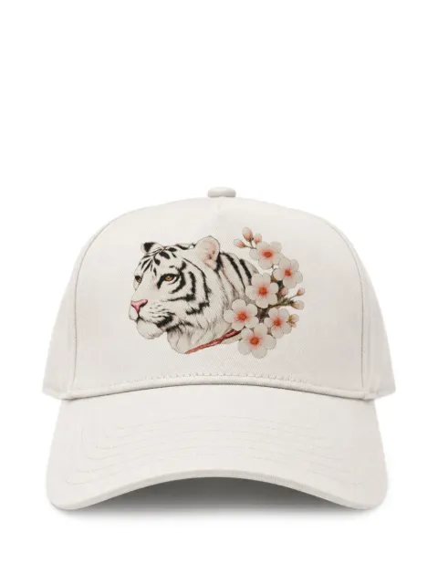 Melt tiger-print cap