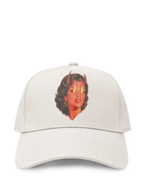 Melt graphic-print baseball cap