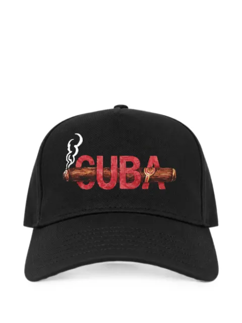 Melt graphic-print cap