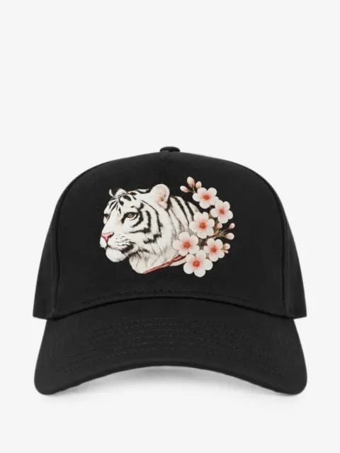 Melt tiger-print baseball cap