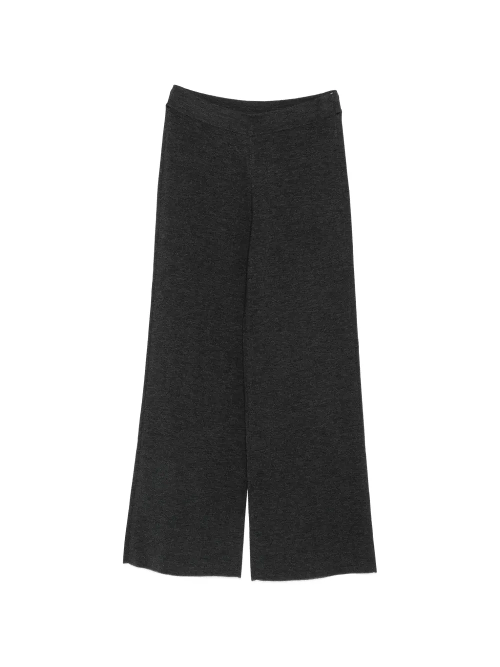 P.A.R.O.S.H. fine-knit wide-leg trousers - Grey