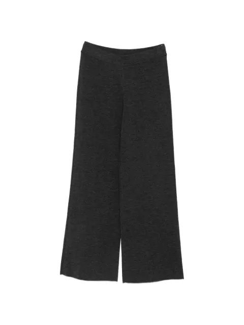 P.A.R.O.S.H. fine-knit wide-leg trousers