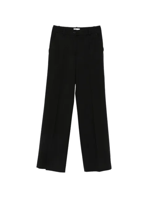 P.A.R.O.S.H. pressed-crease straight-leg trousers