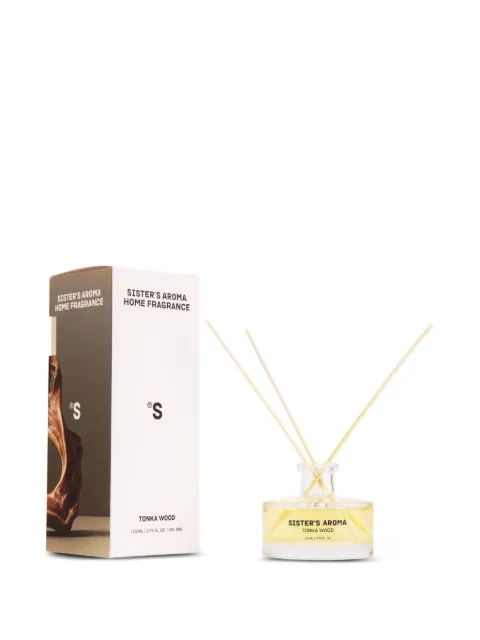 Sister’s Aroma Tonka Wood reed diffuser