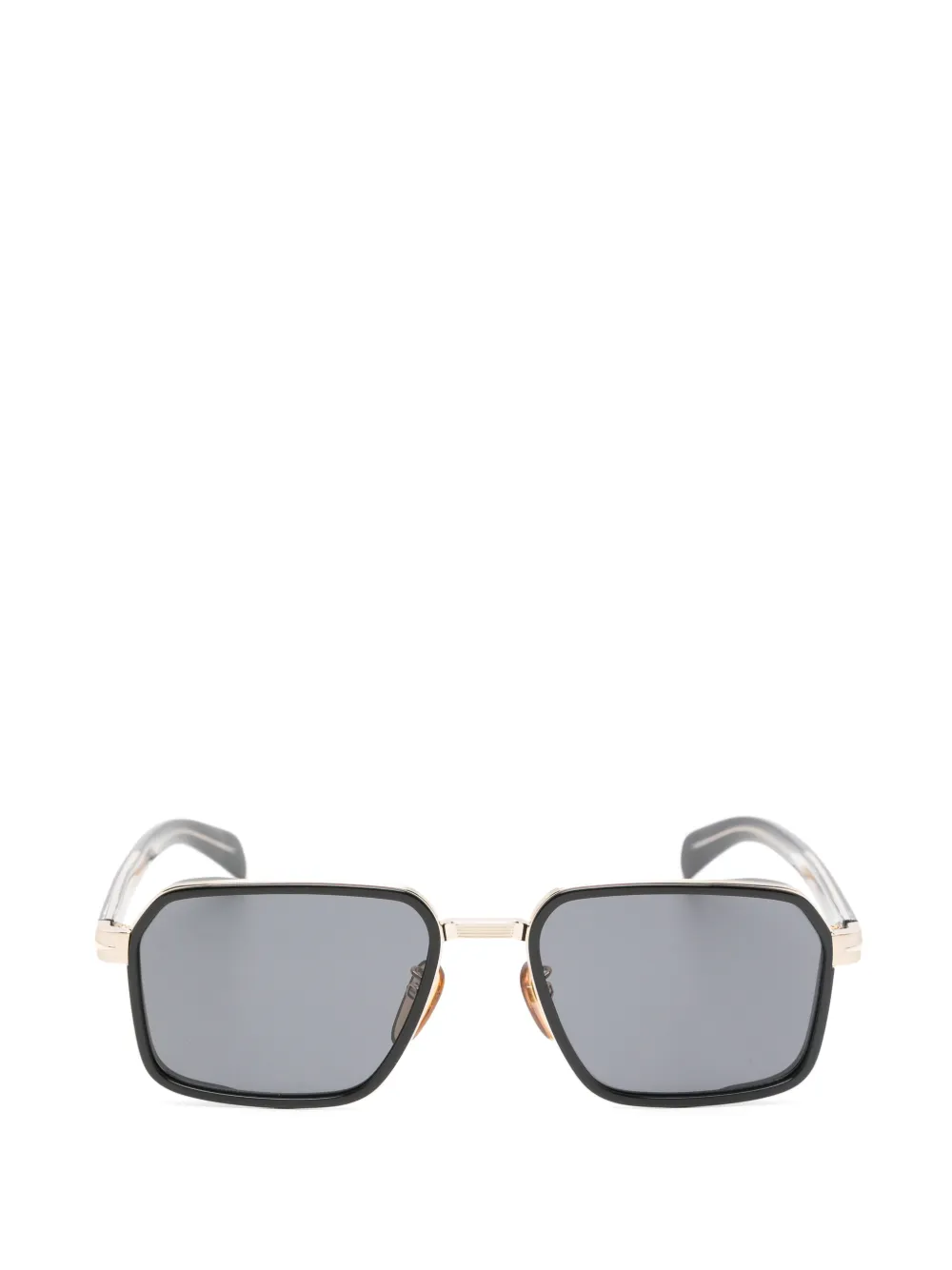 Eyewear by David Beckham Occhiali da sole geometrici - Nero