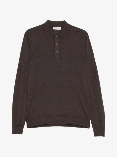 Ferrante long-sleeve polo shirt