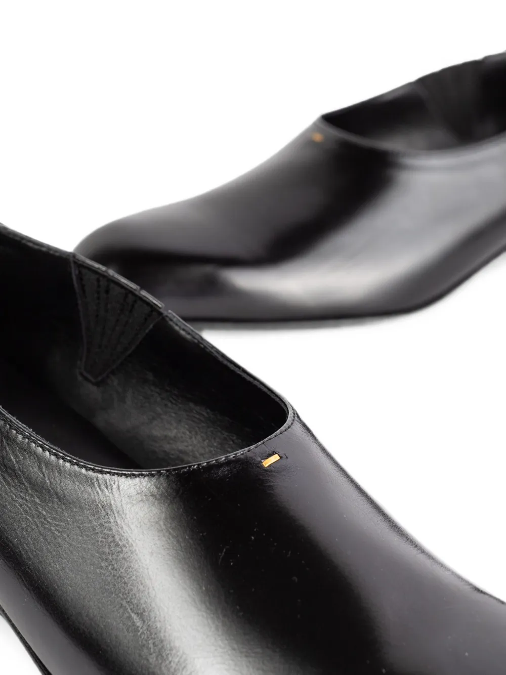 KHAITE Colt slip-on loafers Zwart