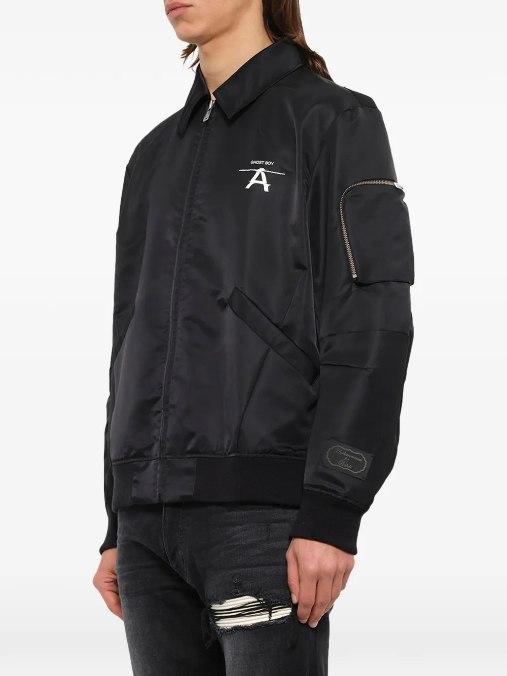Undercover Jack met logoprint Zwart