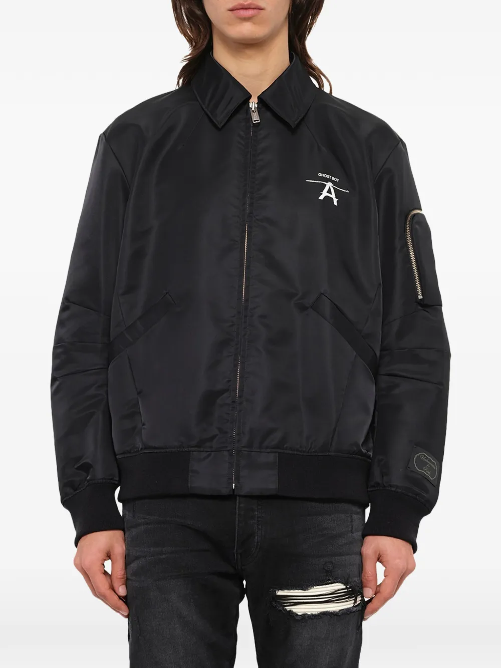 Undercover Jack met logoprint Zwart