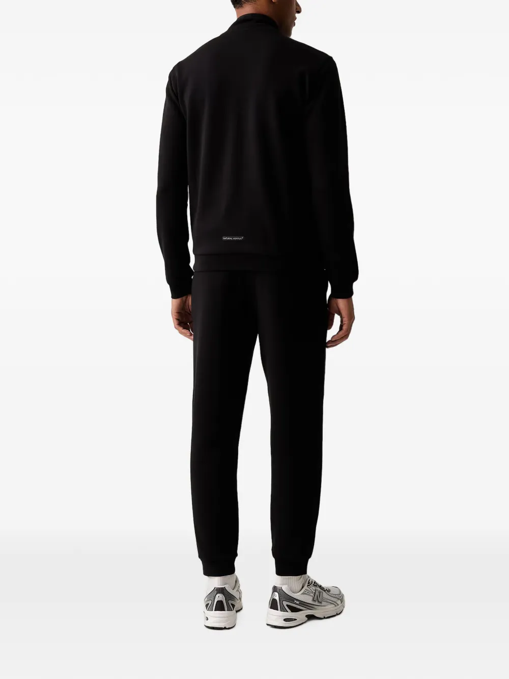 Ea7 Emporio Armani Trainingspak met logoprint Zwart