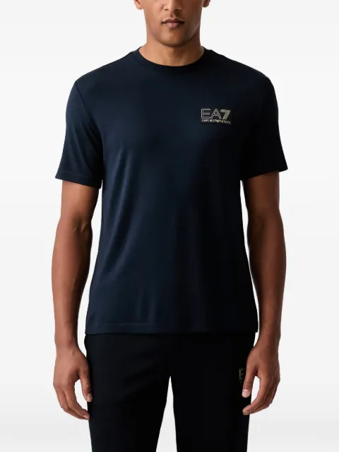 Ea7 Emporio Armani logo-detail T-shirt
