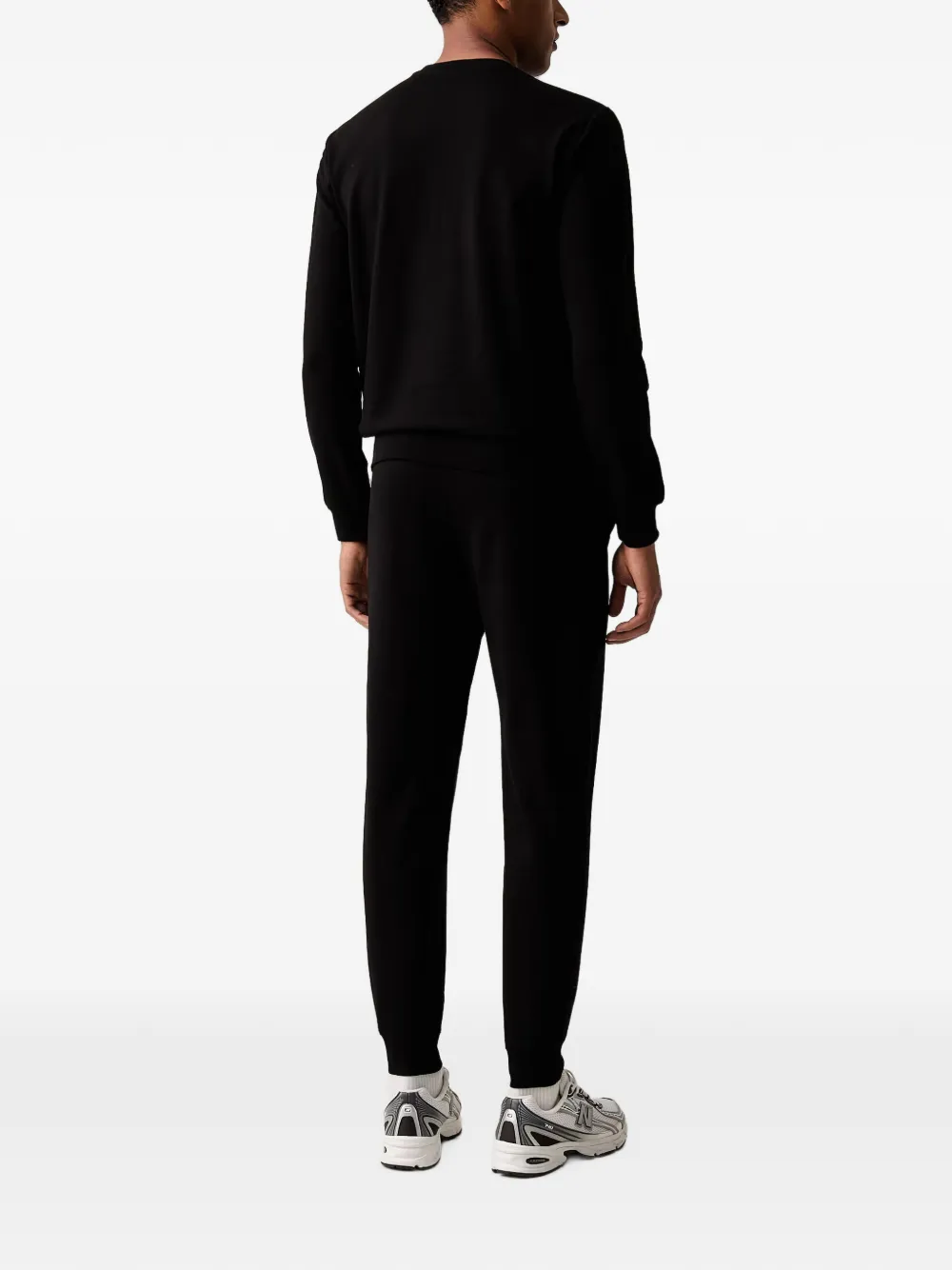 Ea7 Emporio Armani Trainingspak met logoprint Zwart