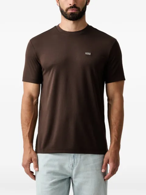 Ea7 Emporio Armani logo-plaque T-shirt