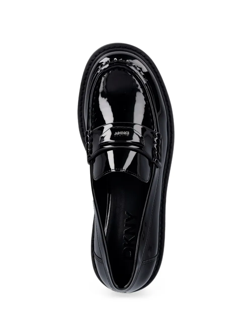 DKNY Belisa chunky-sole loafers Zwart