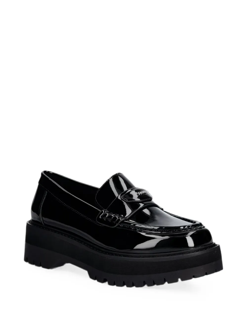 DKNY Belisa chunky-sole loafers Zwart