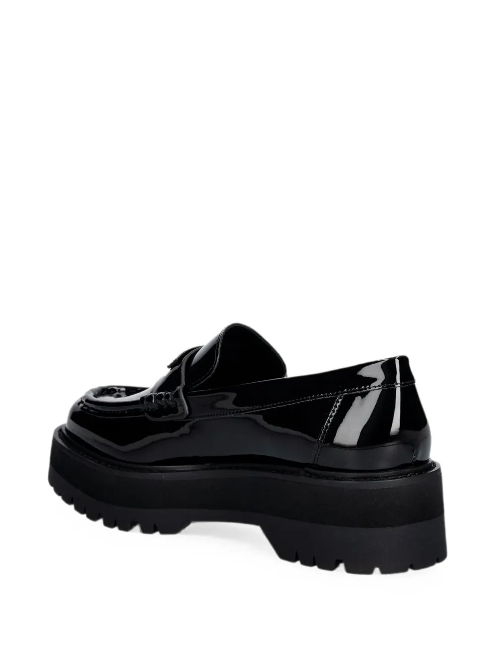 DKNY Belisa chunky-sole loafers Zwart