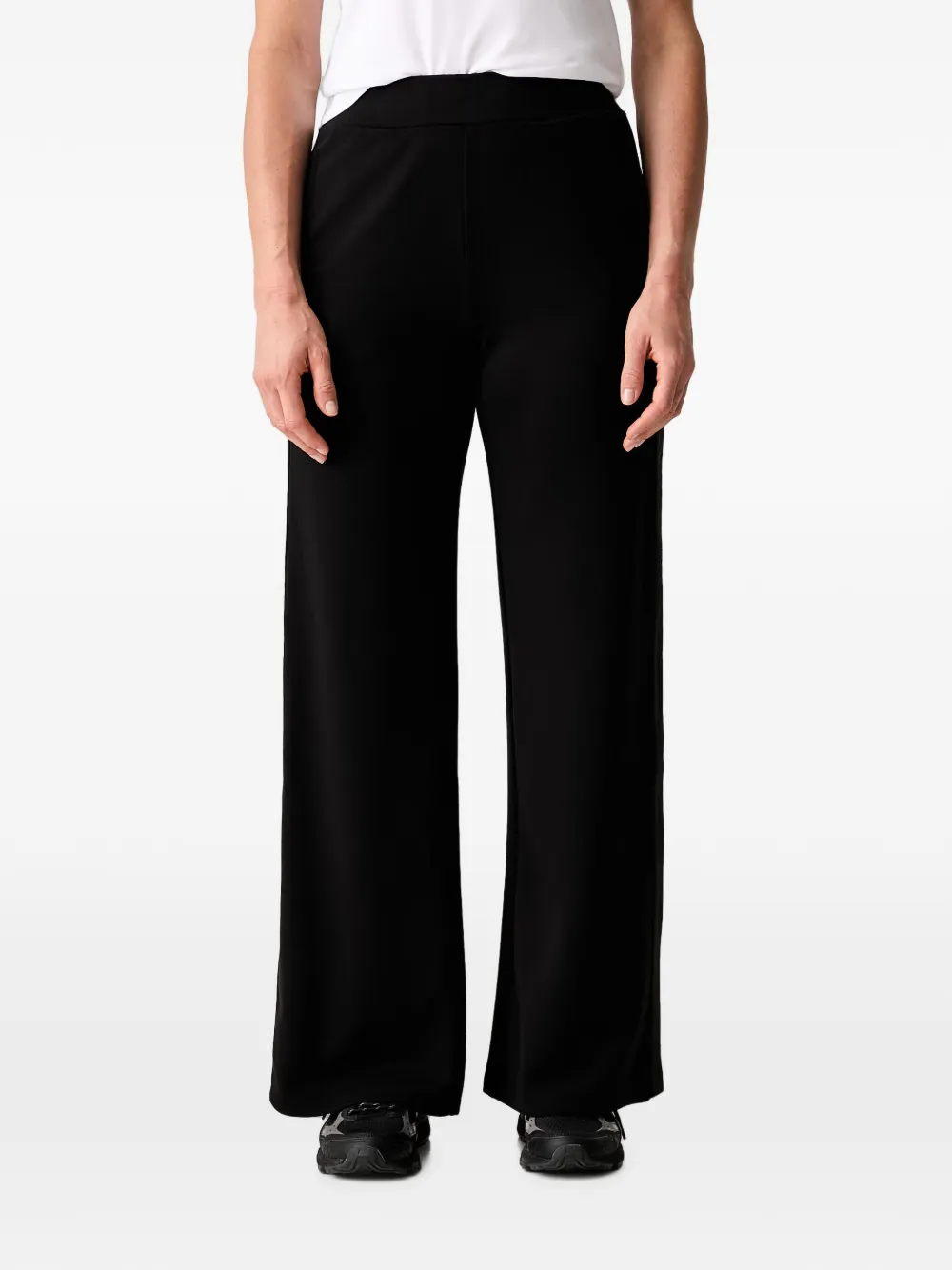 Ea7 Emporio Armani logo-detail trousers - Nero