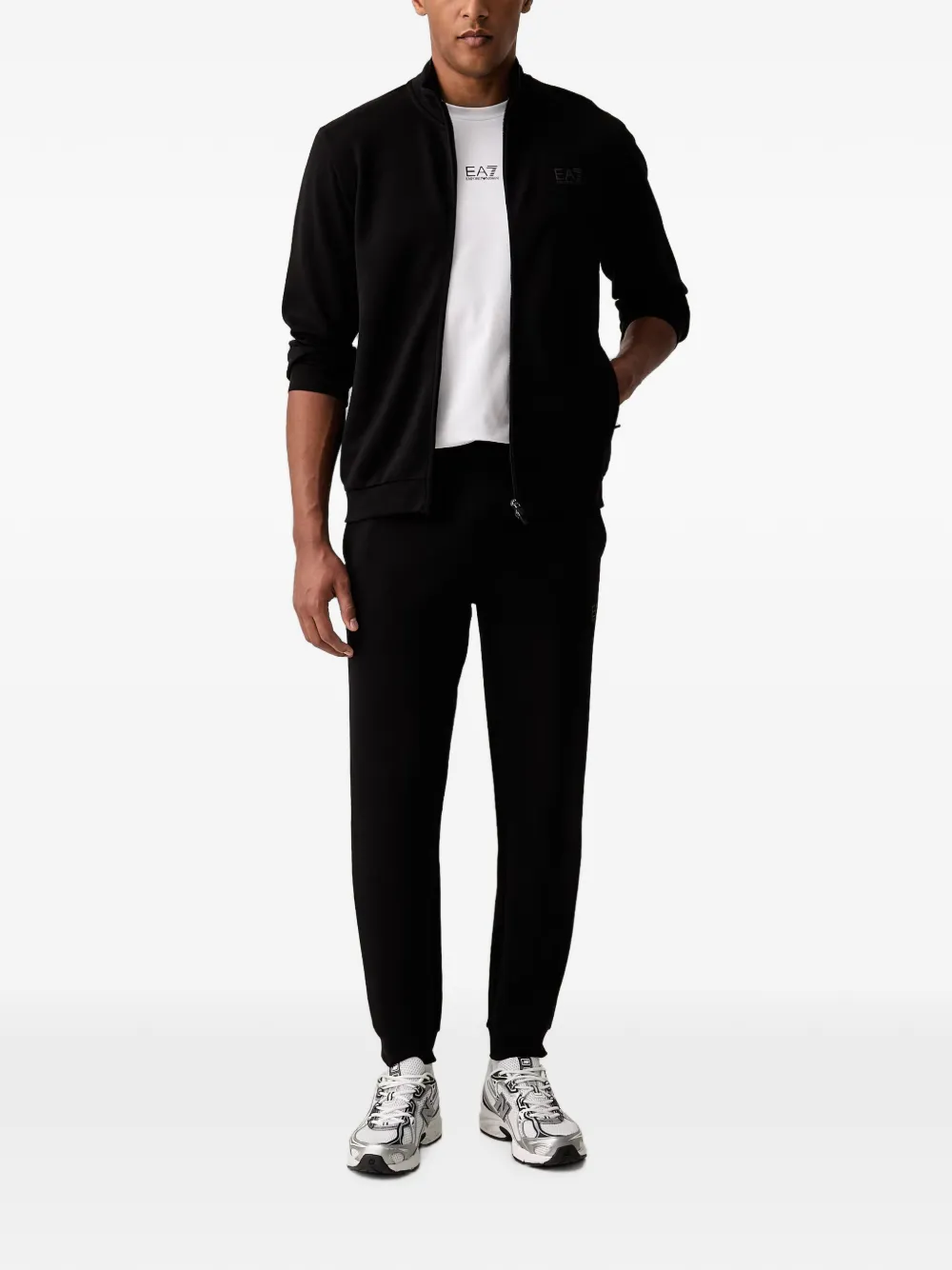 Ea7 Emporio Armani Ventus 7 T-shirt met korte mouwen Wit