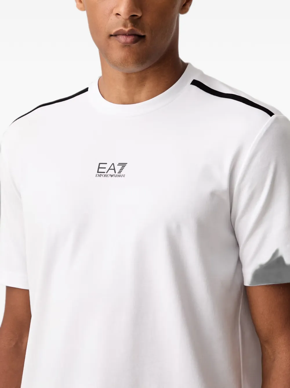 Ea7 Emporio Armani Ventus 7 T-shirt met korte mouwen Wit