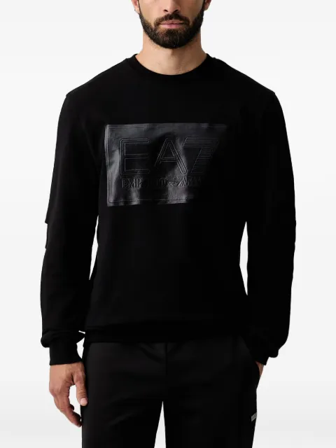 Ea7 Emporio Armani sudadera con cuello redondo
