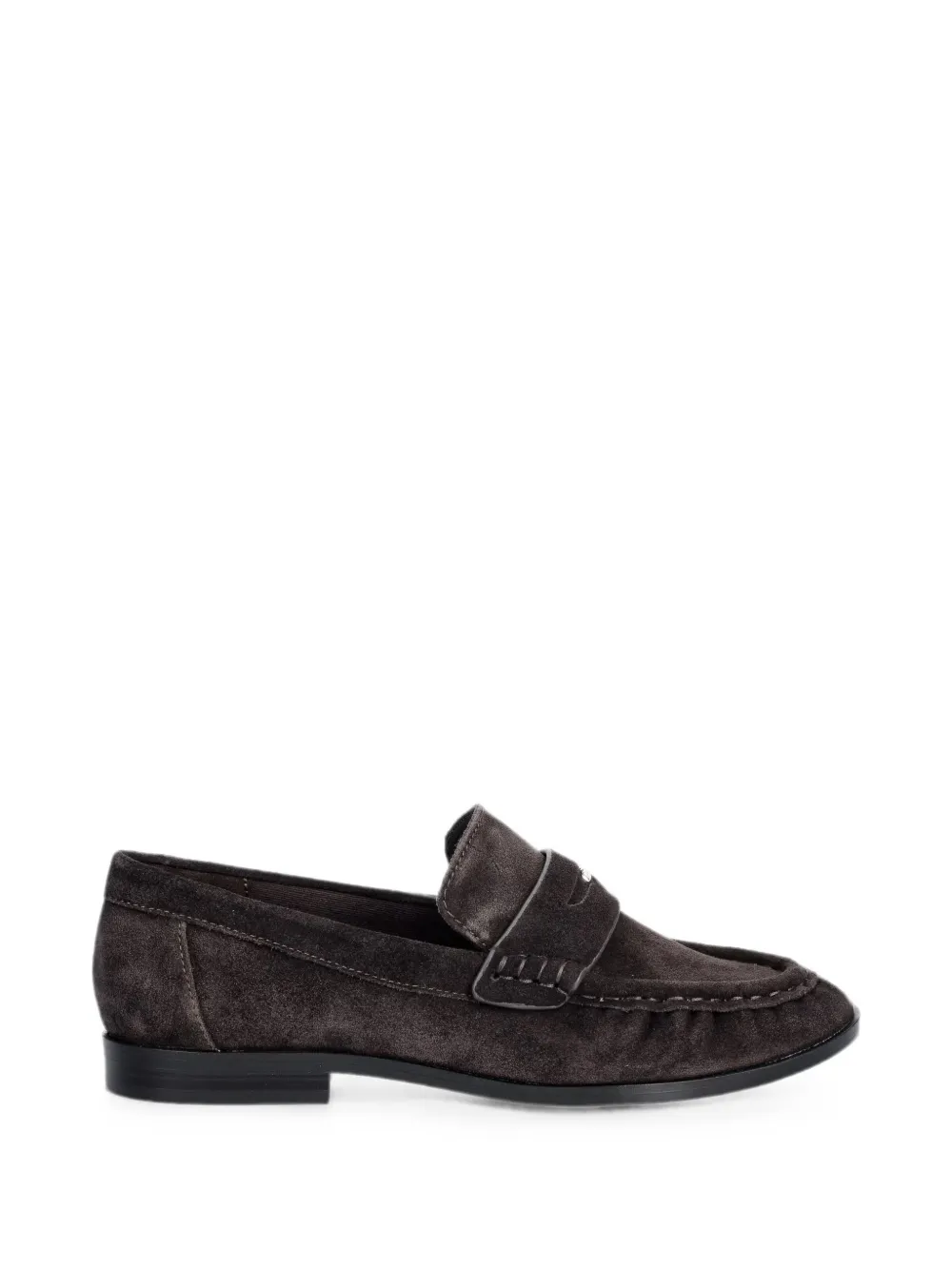 DKNY Dawes suede slip-on loafers - Marrone