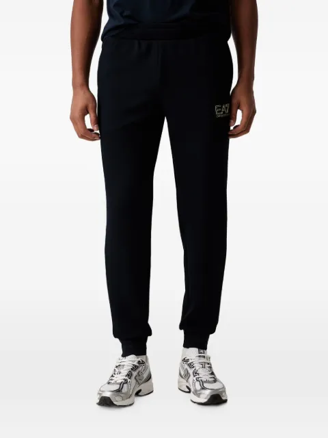 Ea7 Emporio Armani logo-patch track pants