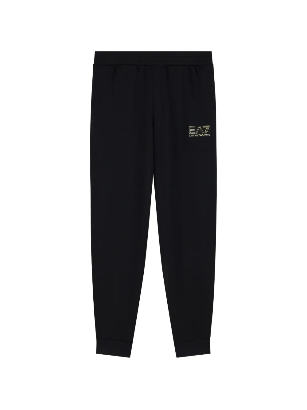 Ea7 Emporio Armani Trainingsbroek met logopatch Zwart