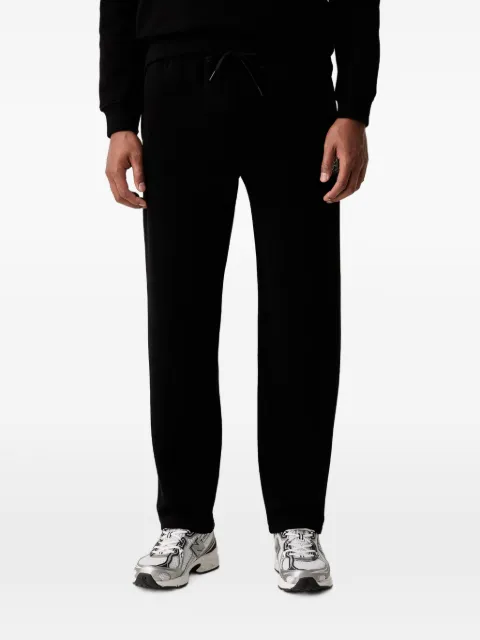 Ea7 Emporio Armani 로고 패치 드로스트링 트랙팬츠