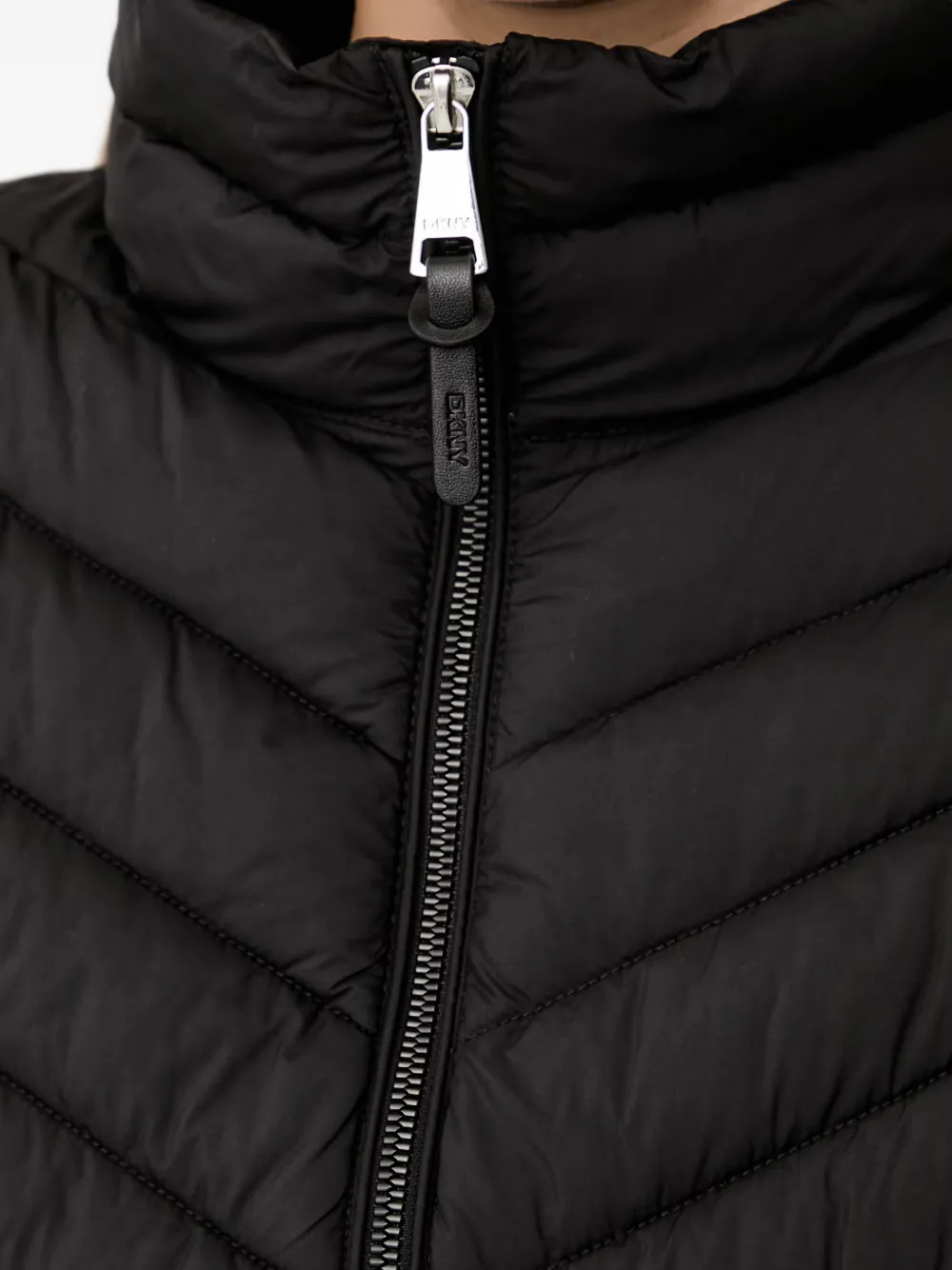 DKNY Gewatteerd donsjack Zwart