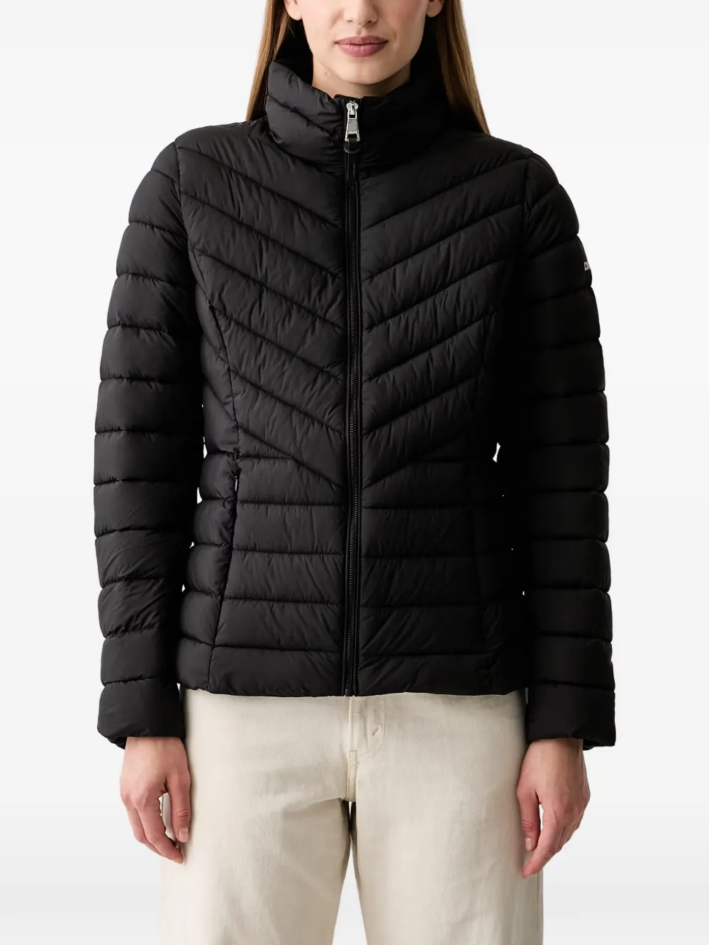 DKNY quilted puffer jacket - Black