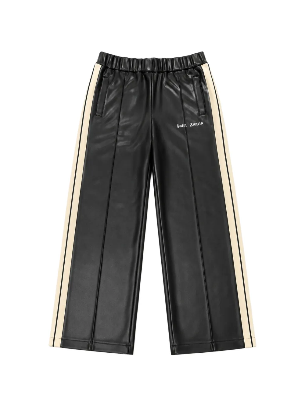 Palm Angels Kids logo-print track pants - Nero