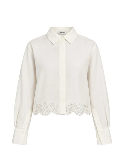 SIMKHAI  Ames embroidered shirt
