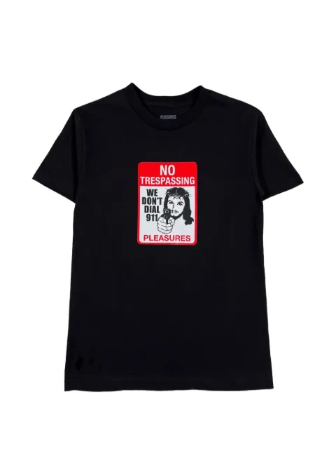 Pleasures graphic-print T-shirt