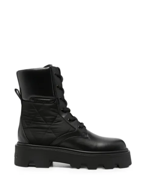 Moncler Aurea leather boots