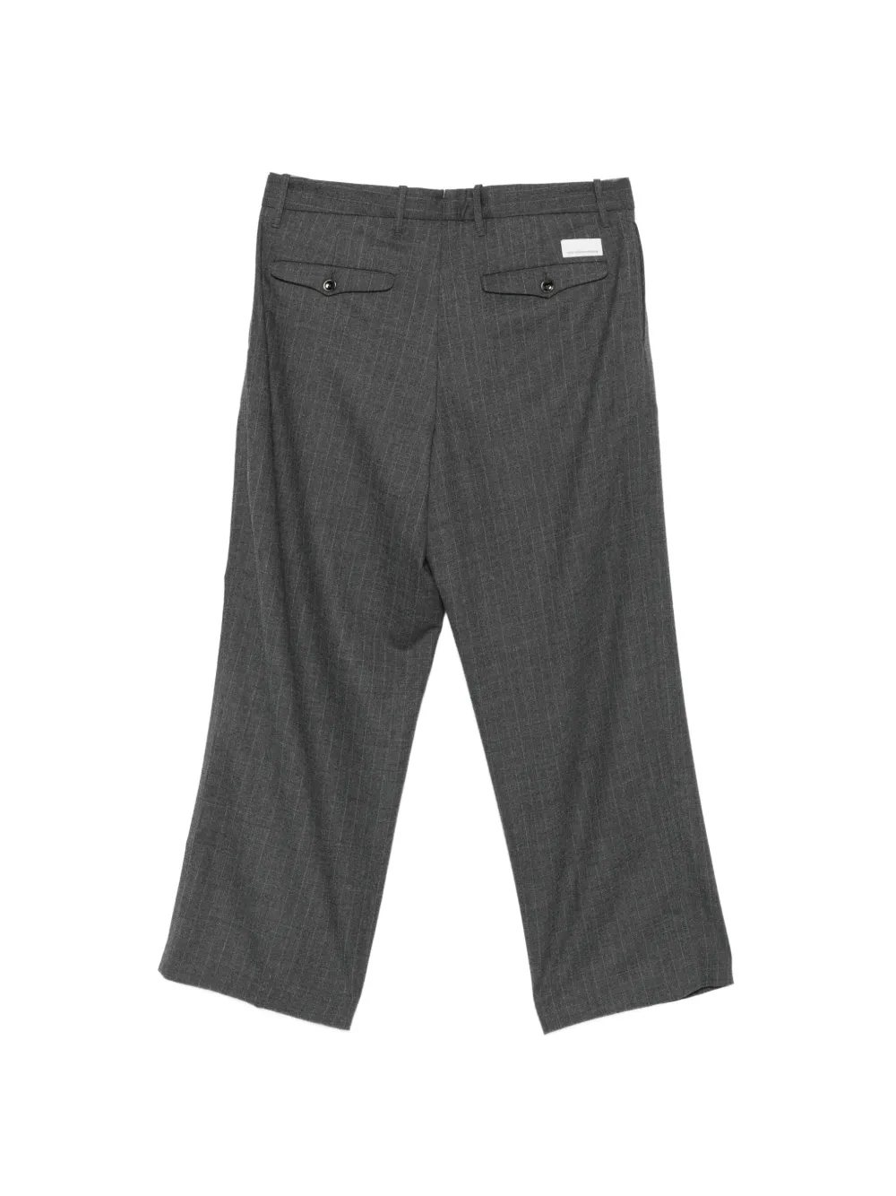 Nine In The Morning Thiago pantalon met krijtstreep Grijs