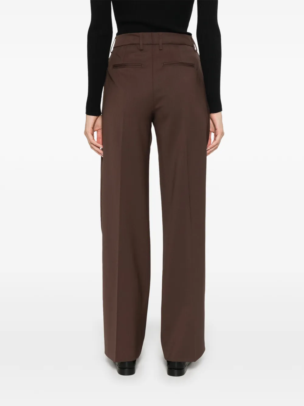 DONDUP pleated palazzo pants Bruin