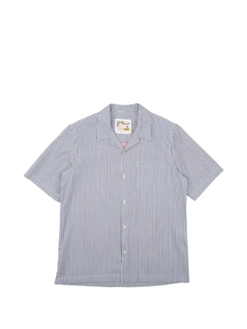Naked and Famous Double Double striped shirt