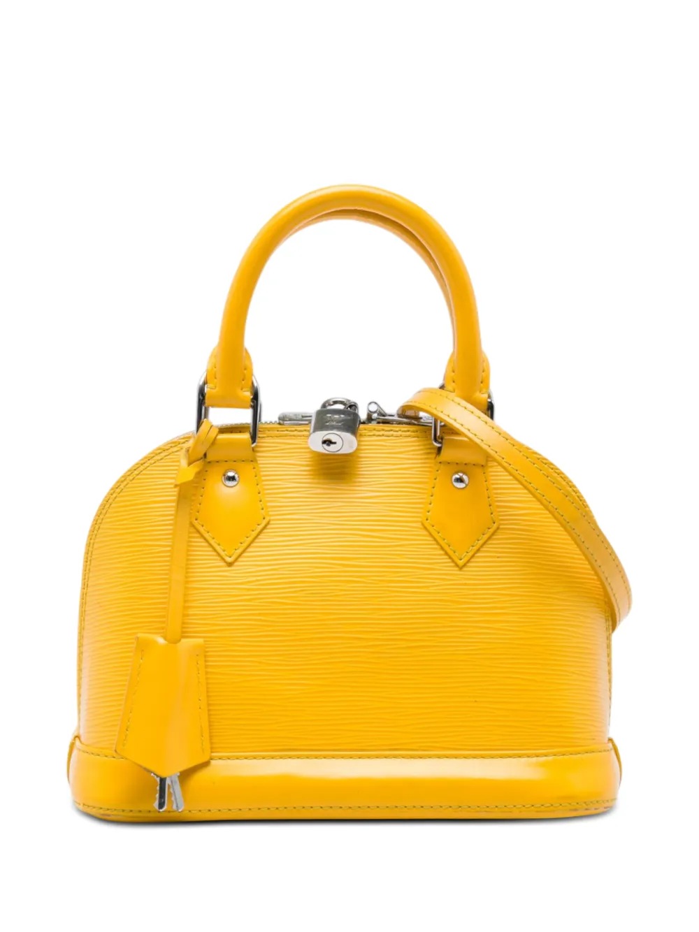 Louis Vuitton Pre-Owned 2013 Epi Alma BB satchel - Yellow