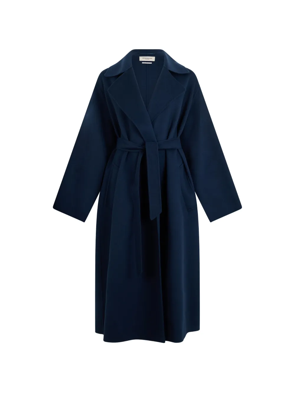 Weekend Max Mara double wool-blend coat - Blau