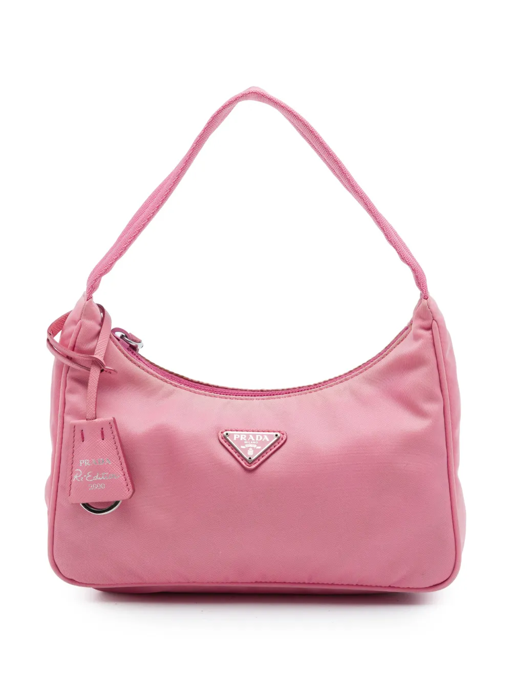 Prada Pre-Owned 2019-2026 Mini Tessuto Re Edition 2000 shoulder bag - Rosa