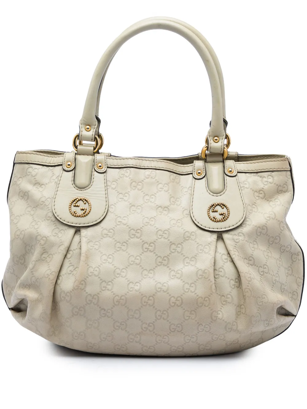Gucci Pre-Owned 2016-2026 Guccissima Scarlett tote bag - Weiß