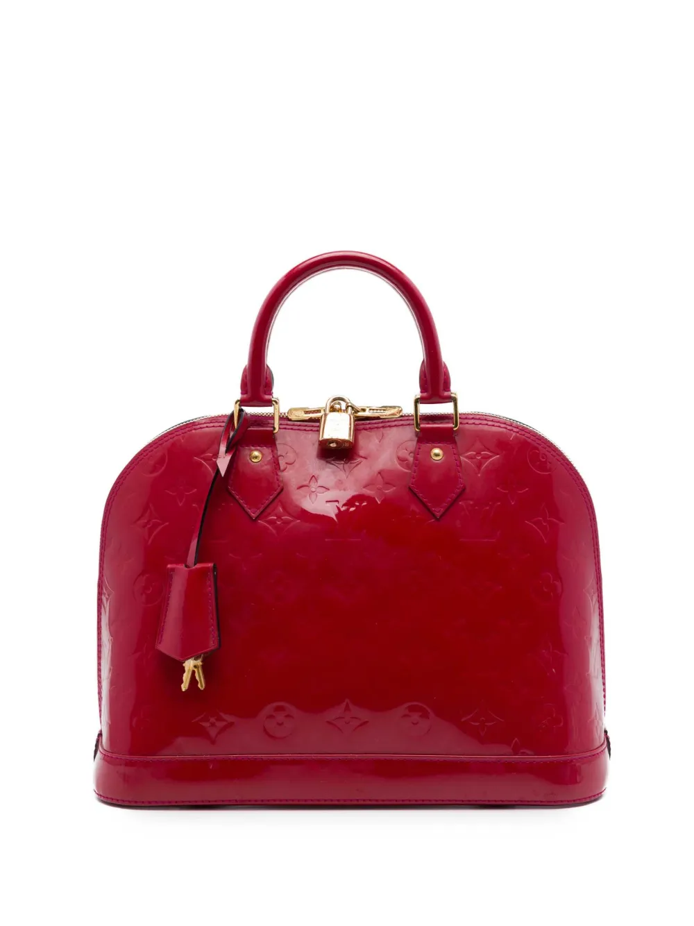 Louis Vuitton Pre-Owned 2013 Monogram Vernis Alma PM handbag - Pink
