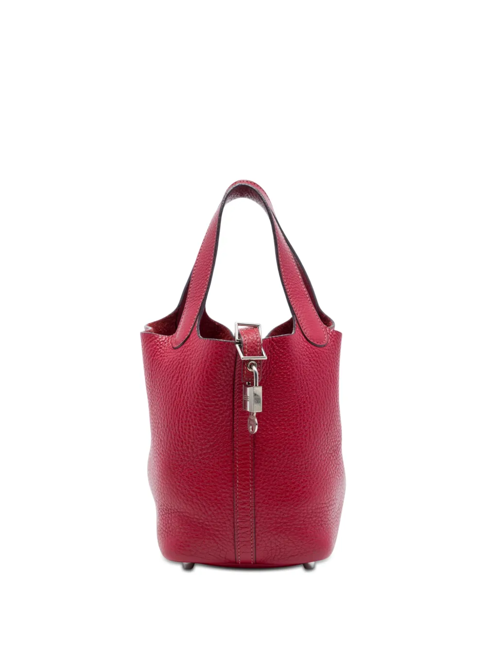 Hermès Pre-Owned 2011 Clemence Picotin Lock 18 handbag - Rot