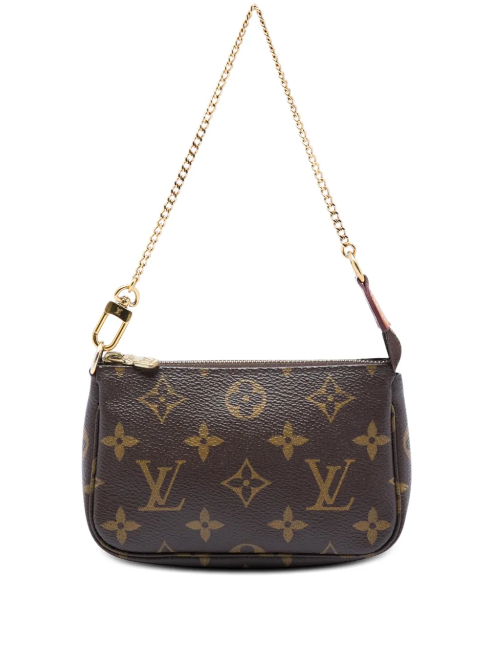 Louis Vuitton Pre-Owned 2021 Monogram Mini Pochette Accessoires handbag - Marrone