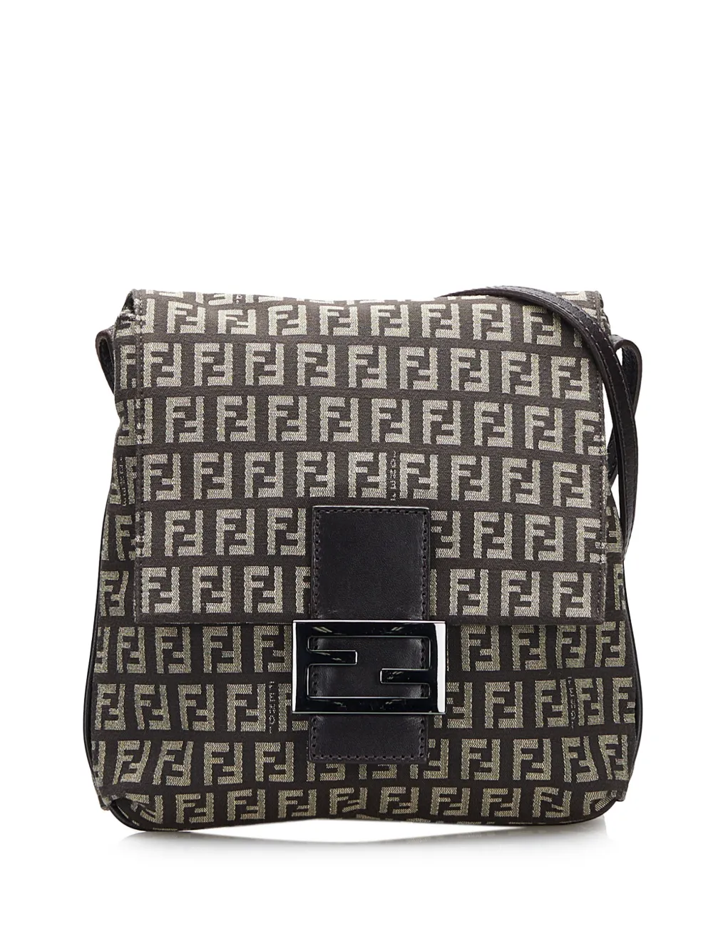 Fendi Pre-Owned 2000-2010 Zucchino crossbody bag - Brown