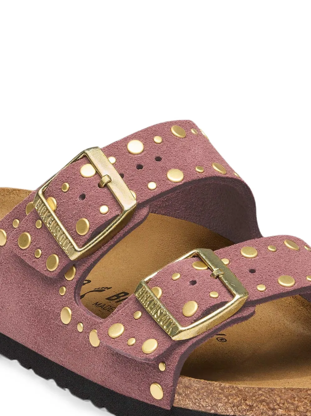Birkenstock Arizona rivet sandals Paars