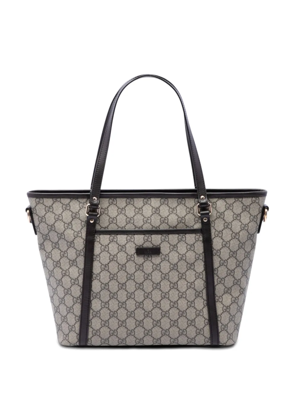 Gucci Pre-Owned 2016-2026 GG Supreme Joy Convertible Tote satchel - Nude