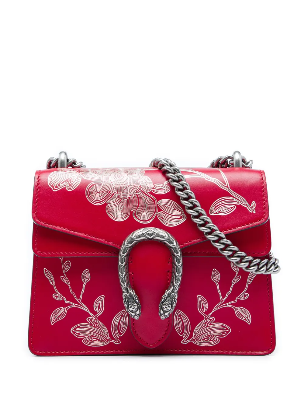 Gucci Pre-Owned 2016-2026 Limited Edition Chinese New Year Small Leather Dionysus crossbody bag - Rot