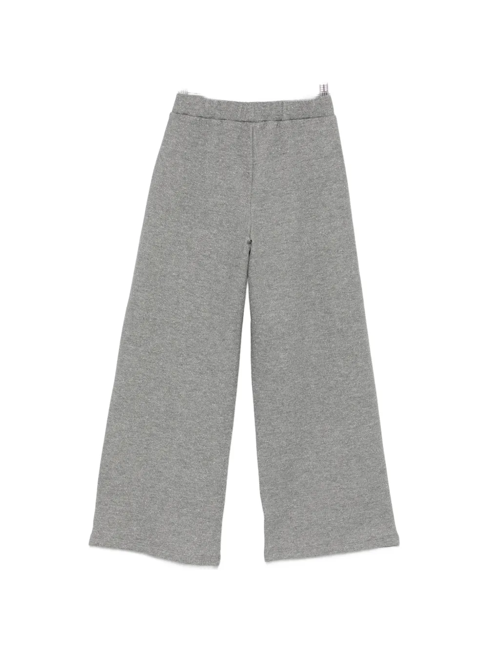 TWINSET Kids Trainingsbroek met plooien en glitter-effect Grijs